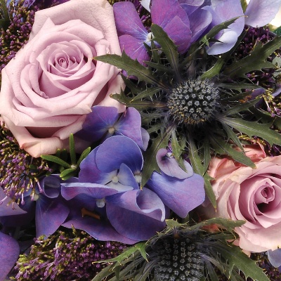 Wreath Purple & Lilac